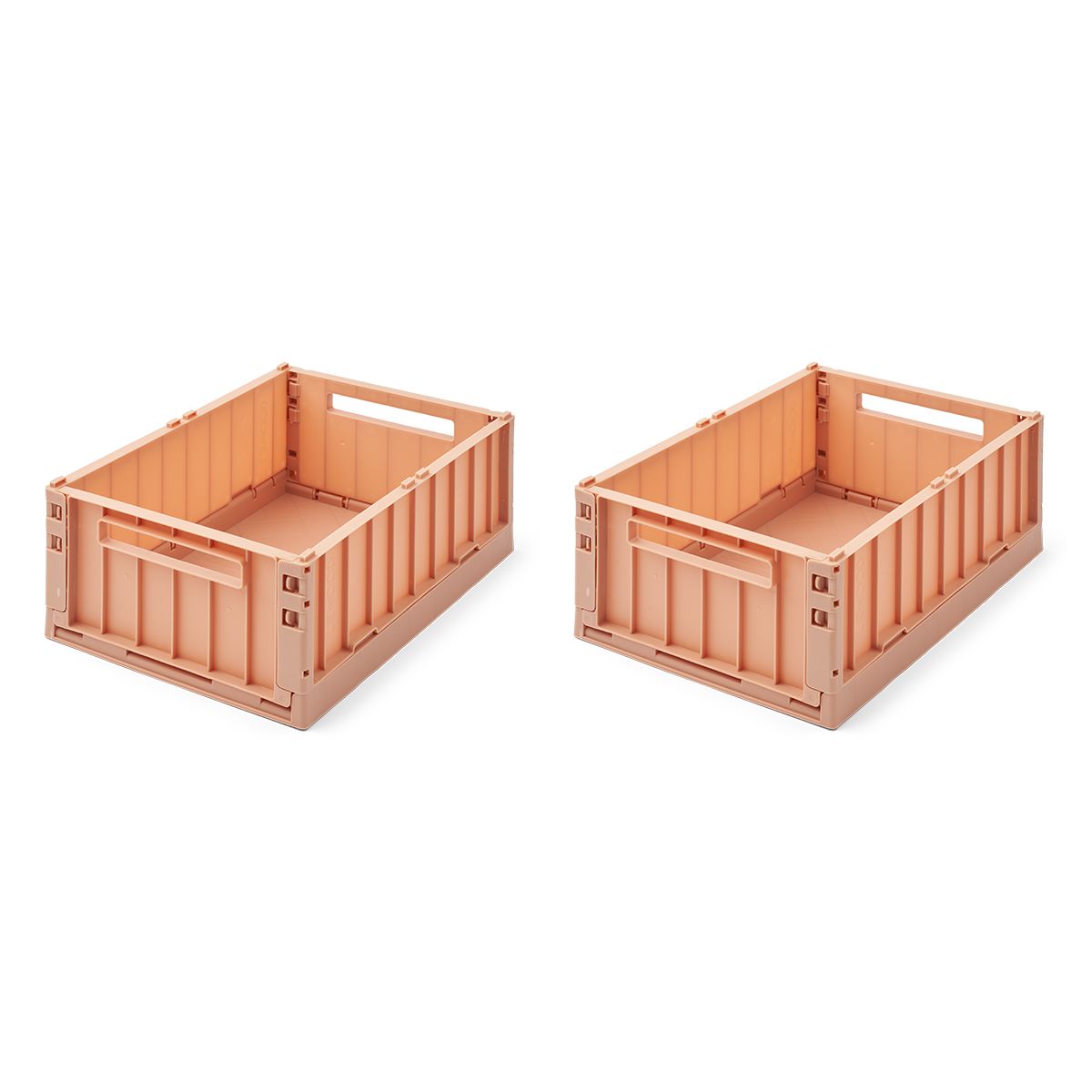 Liewood Boîtes de Rangement WESTON - MOYEN, Lot de 2 - Tuscany rose - Boîtes de rangement