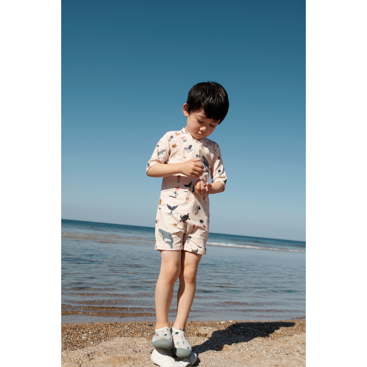 Liewood Combinaison de bain Max - Sea creature / Sandy - Maillot de bain