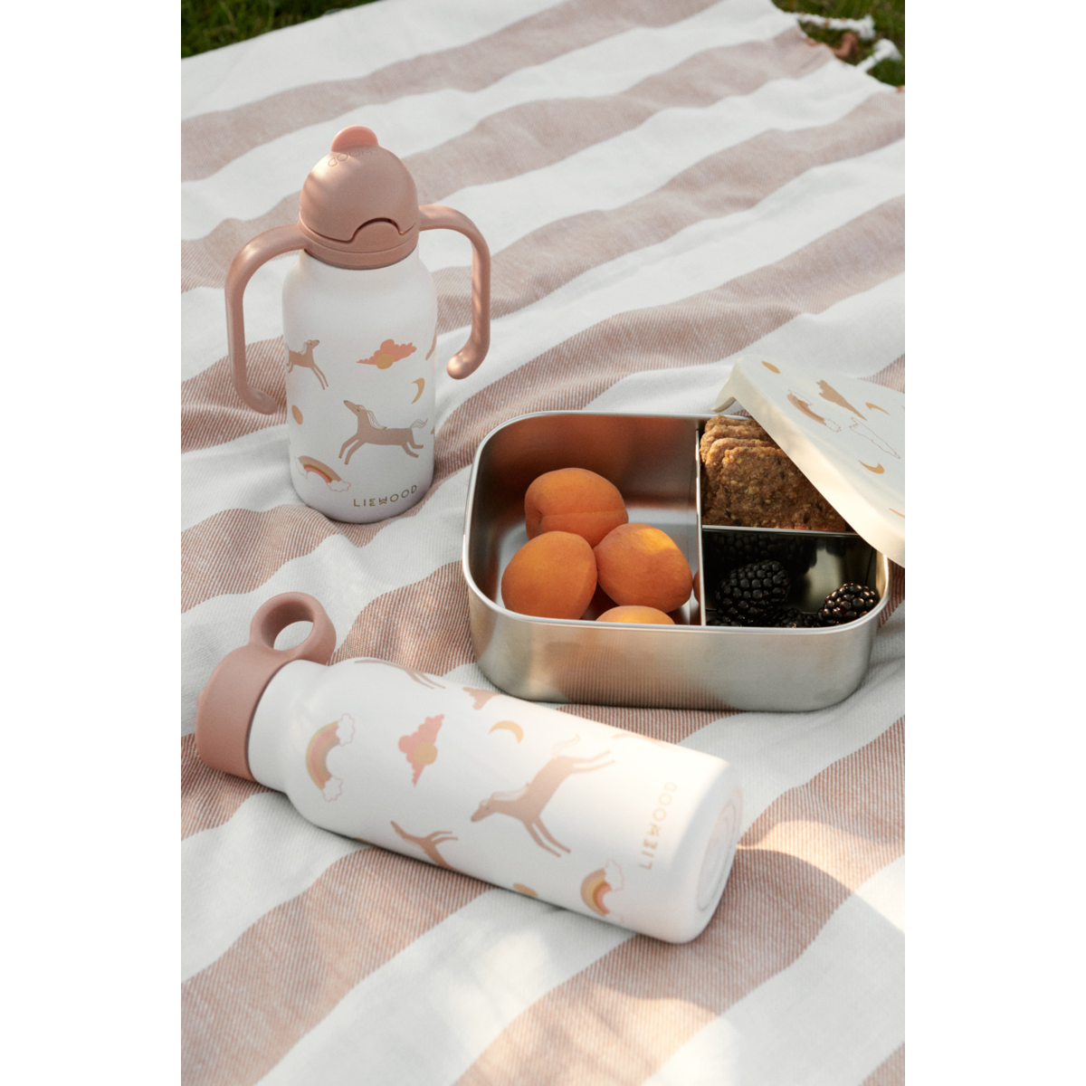 Liewood Boîte à Déjeuner ARTHUR - Dream / Ecru - Boîte à goûter