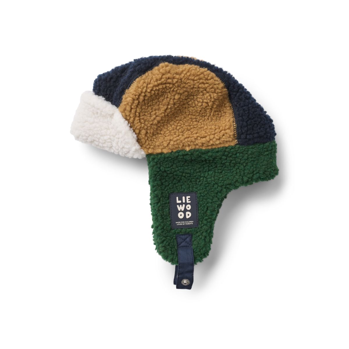 Liewood Bonnet en polaire Bravo - Classic navy multi mix - Chapeaux & Casquettes