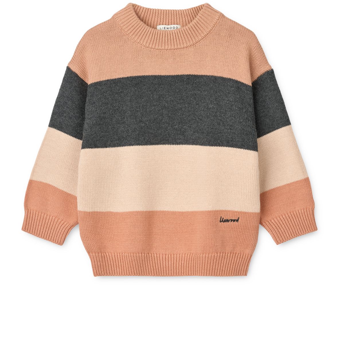 Liewood Pull en maille à Rayures ORLANE - Pale tuscany multi mix - Pull