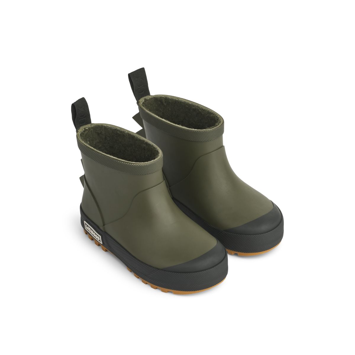 Liewood Bottes de Pluie Thermiques JESSE - Army brown - Bottes de thermique