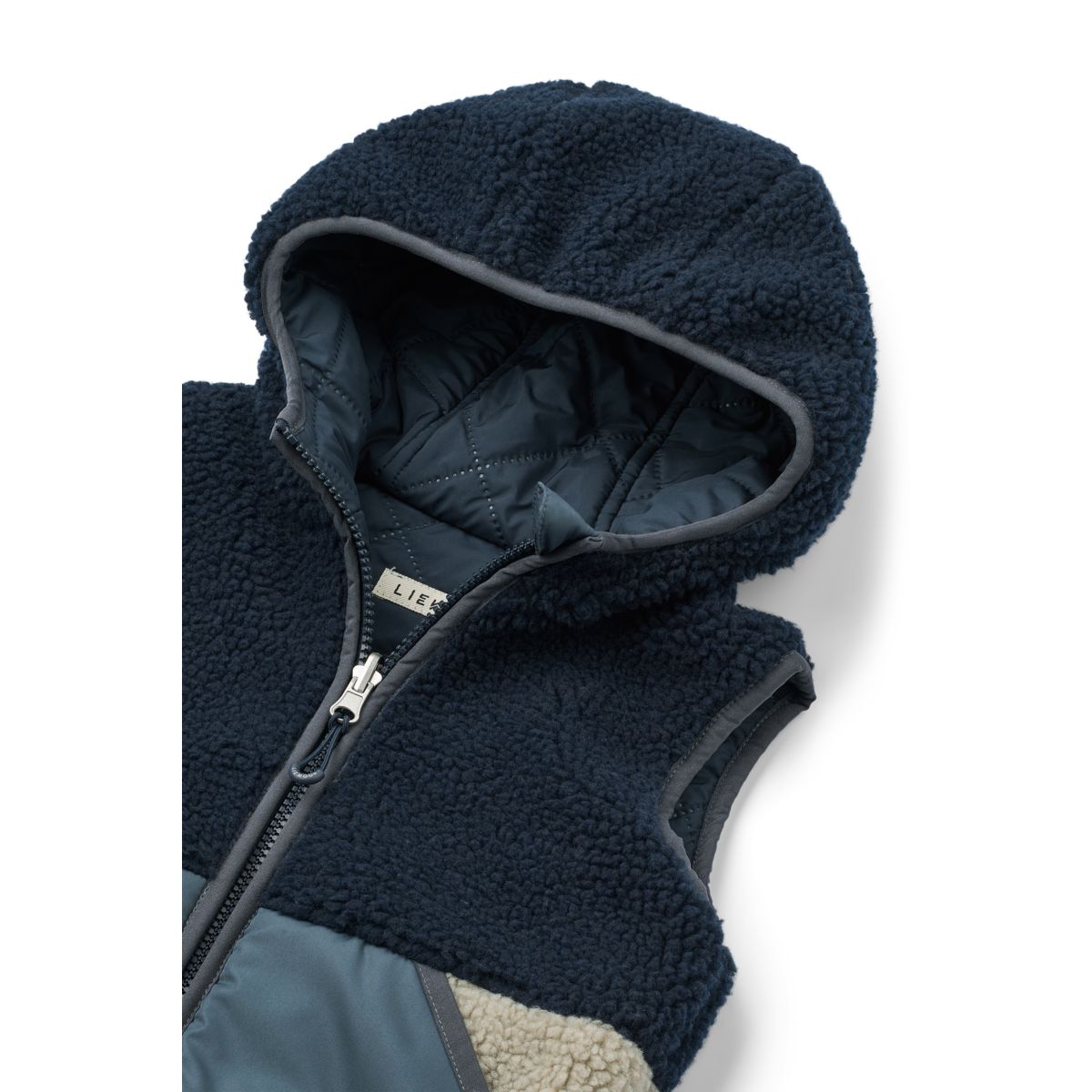 Liewood Veste Polaire Réversible DIANA - Whale blue multi mix - Weste