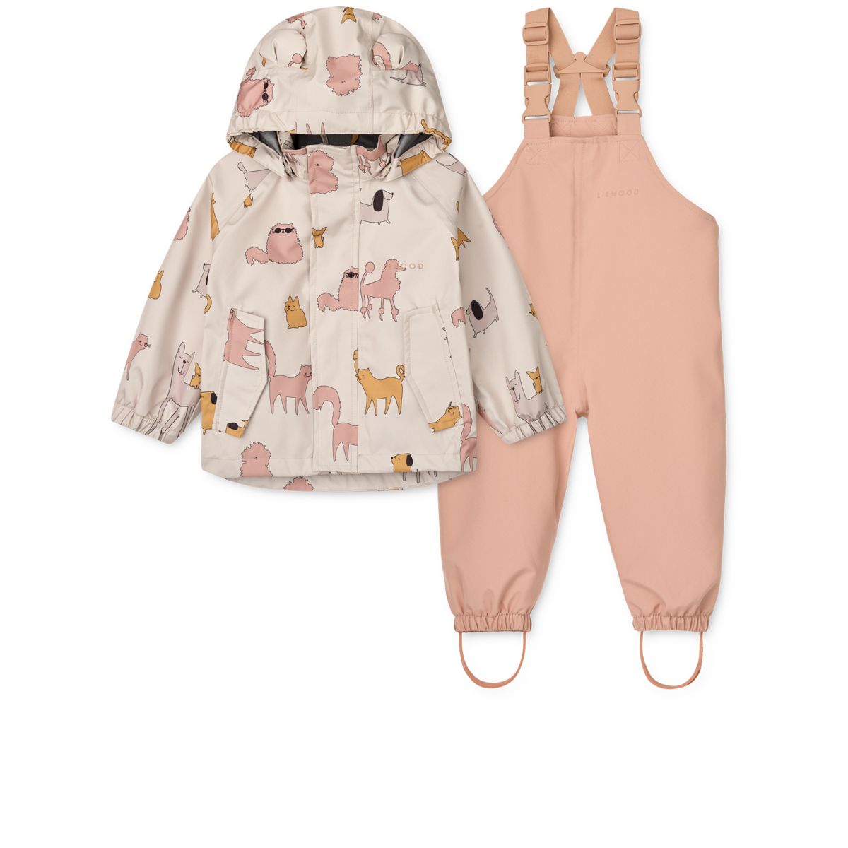 Liewood Ensemble Imperméable MANU - Cats and Dogs / Sandy - Ensemble