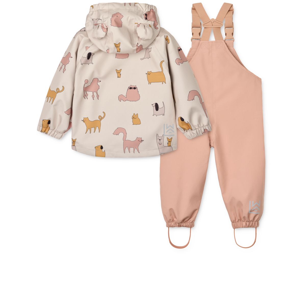Liewood Ensemble Imperméable MANU - Cats and Dogs / Sandy - Ensemble
