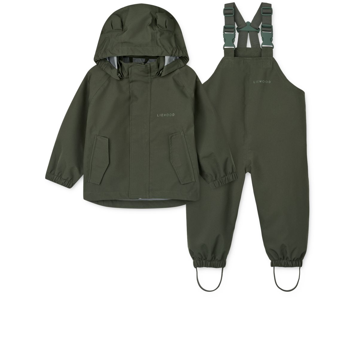 Liewood Ensemble Imperméable MANU - Hunter green - Ensemble