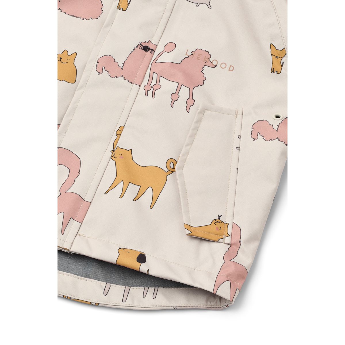 Liewood Ensemble Imperméable MANU - Cats and Dogs / Sandy - Ensemble
