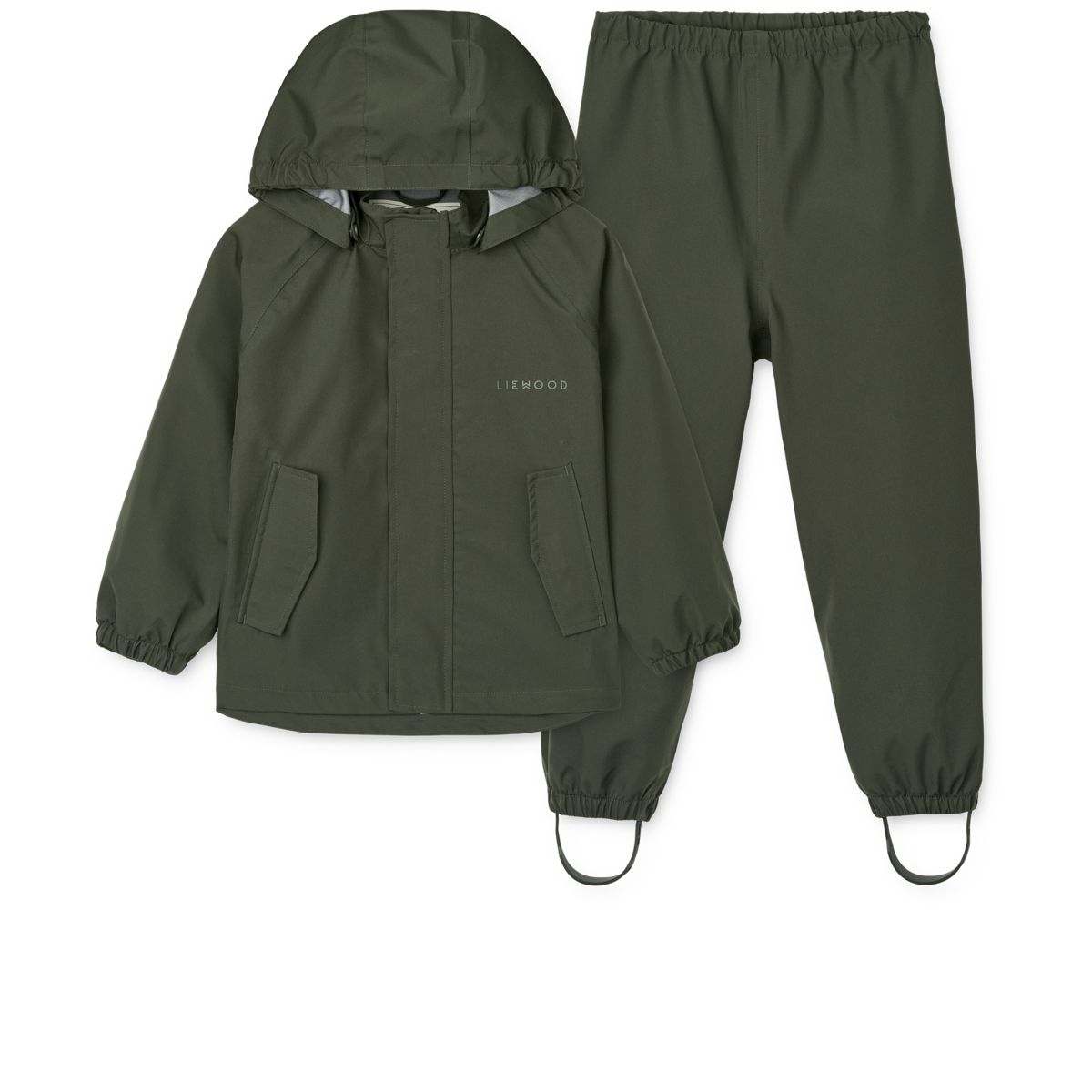 Liewood Ensemble Imperméable PEDIA - Hunter green - Ensemble
