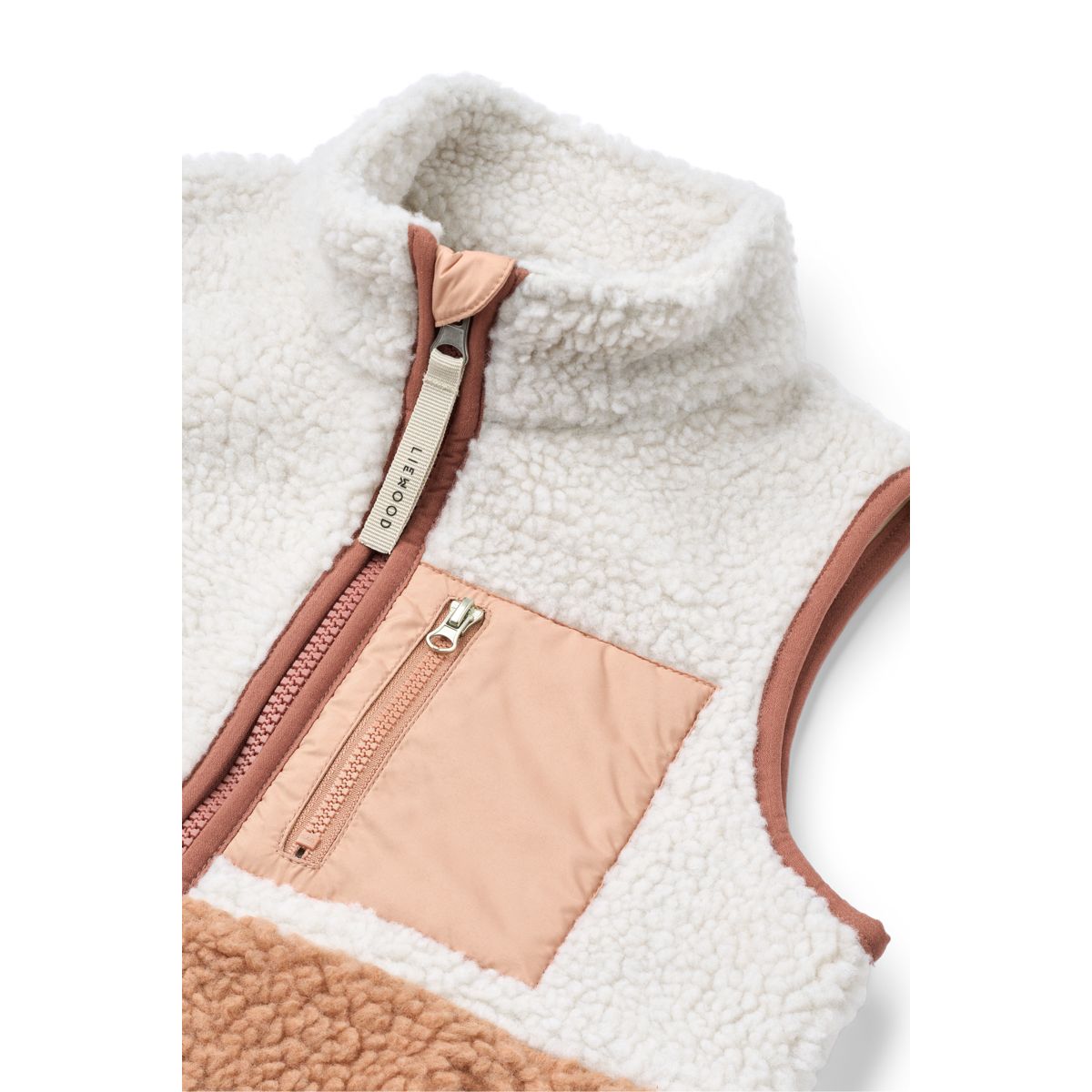 Liewood Gilet Polaire VADA - Tuscany rose multi mix - Weste