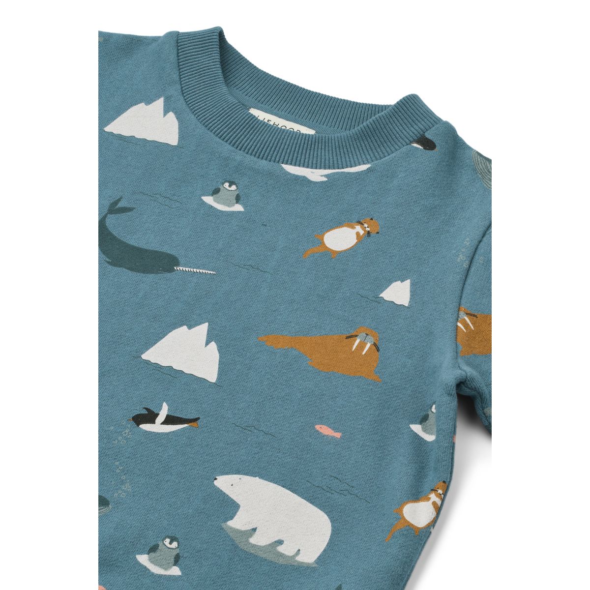 Liewood Sweat-shirt à Imprimé THORA - Arctic Sea / Ocean view - Pull