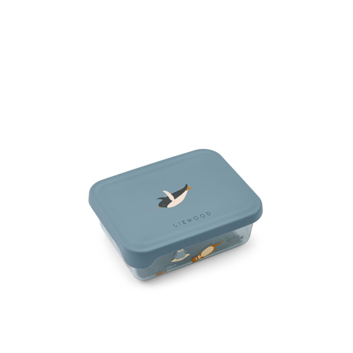 Liewood Boîte à Goûter AKO en Tritan - Arctic Sea / Ocean view - Boïte à goûter