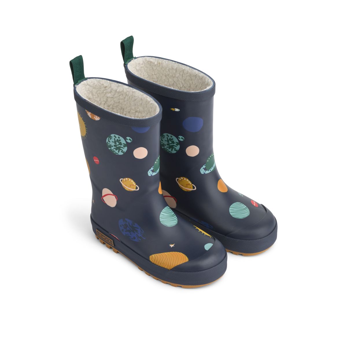 Liewood Bottes de Pluie Thermiques MASON - Universe / Classic navy - Bottes de thermique