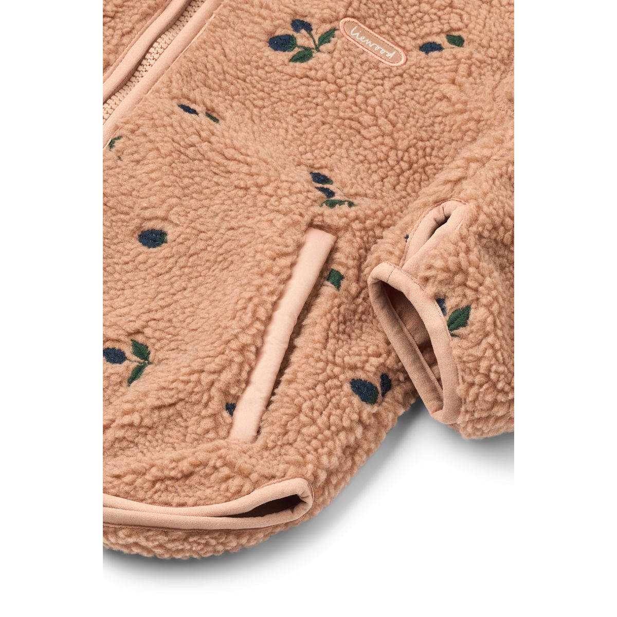 Liewood Polaire Mara - Berry / Pale tuscany / Embroidery - Veste