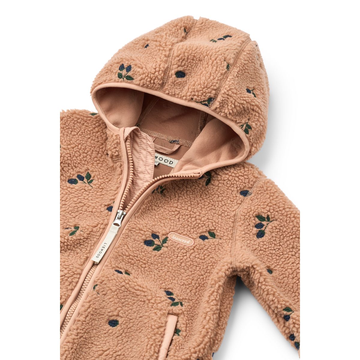 Liewood Polaire Mara - Berry / Pale tuscany / Embroidery - Veste