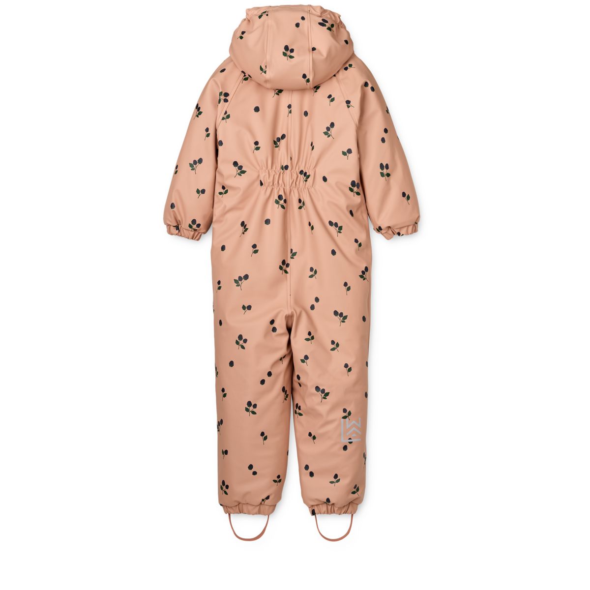 Liewood Combinaison de Pluie MADDY en PU - Berry / Pale tuscany / Embroidery - SUIT