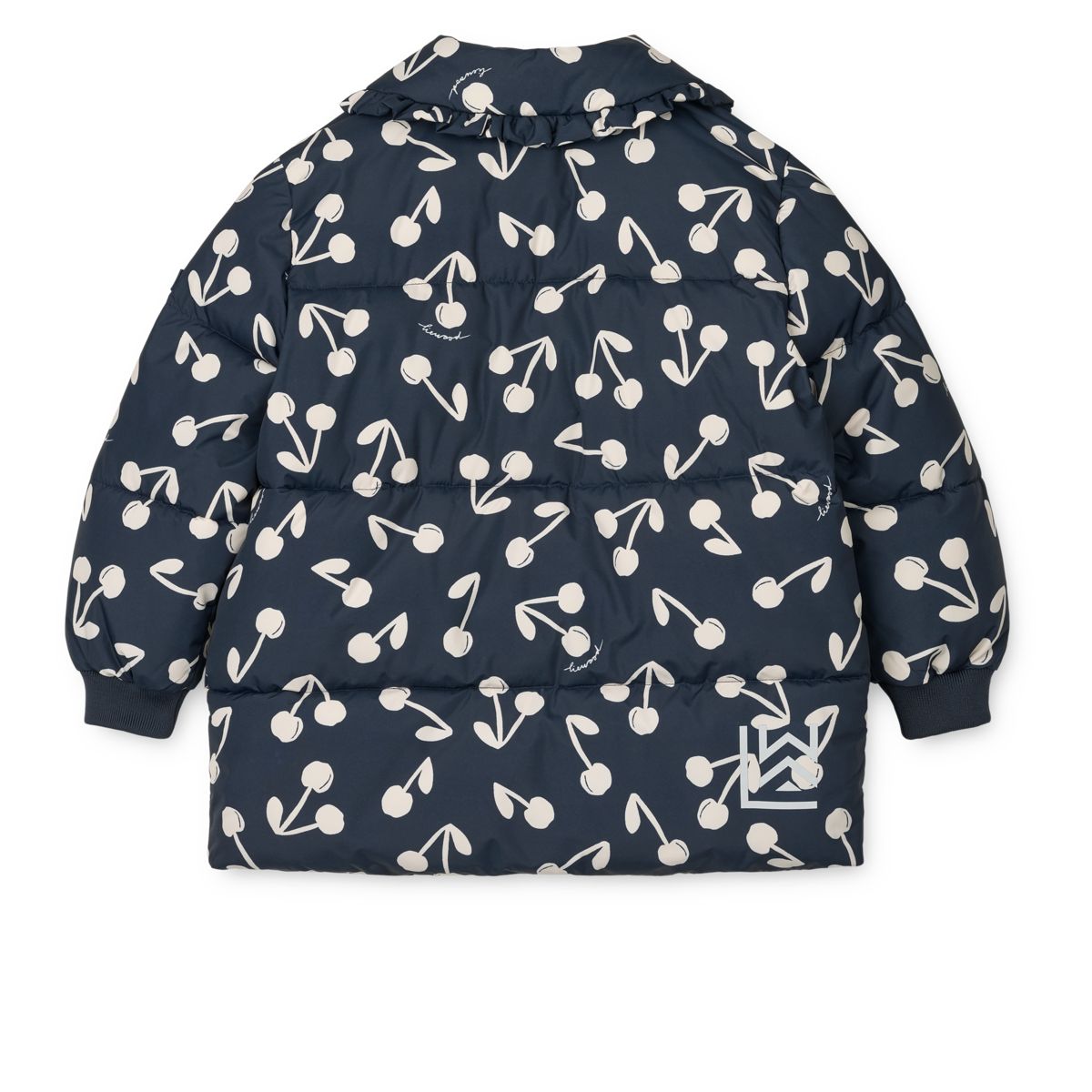 Liewood Veste longue ANEMONE - Cherry blossom / Classic navy - Veste