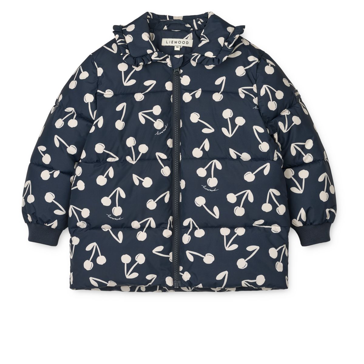 Liewood Veste longue ANEMONE - Cherry blossom / Classic navy - Veste