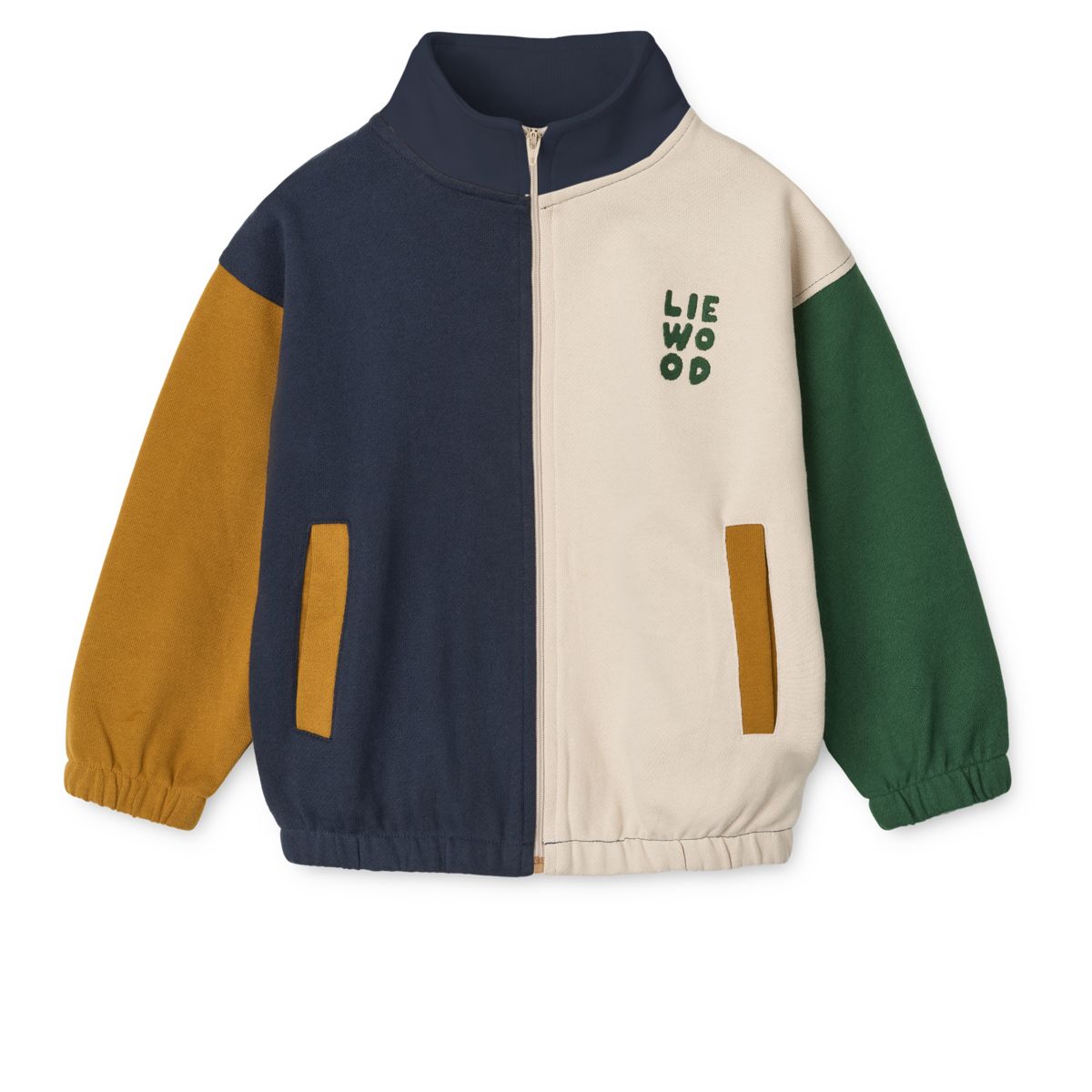 Liewood Sweat-shirt avec Fermeture éclair CASSIUS - Classic navy multi mix - Pull