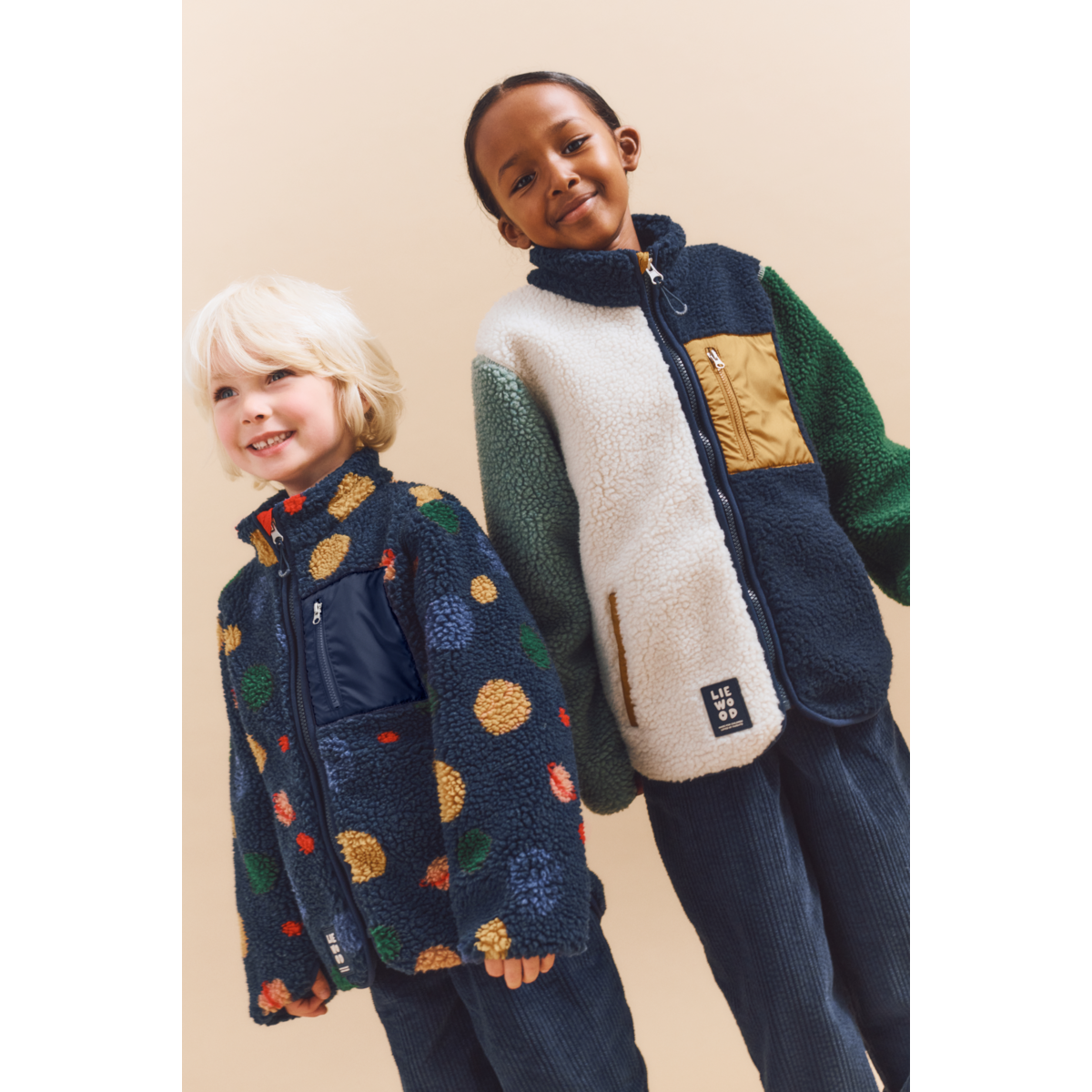 Liewood Veste en Polaire NOLAN - Peppermint multi mix - Veste
