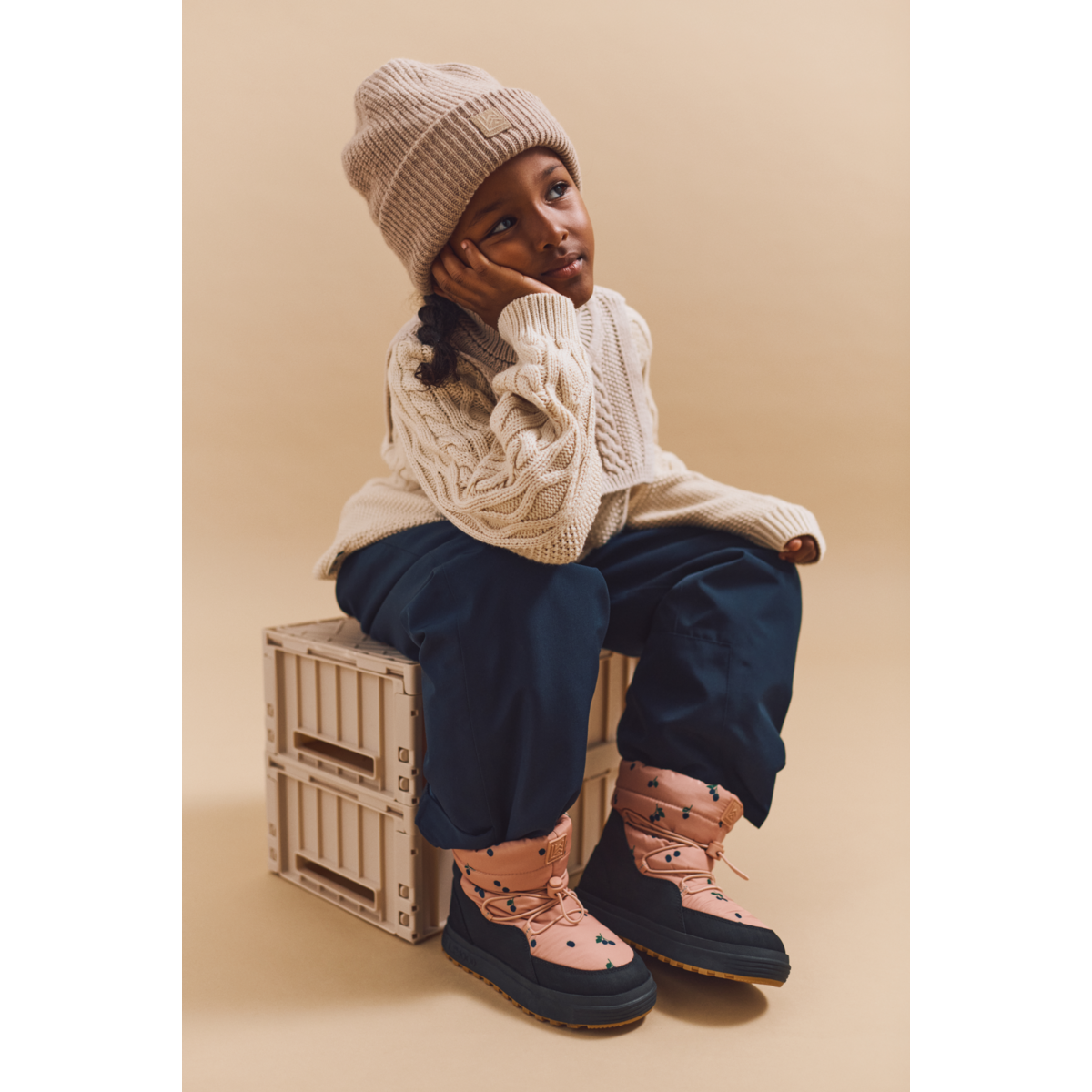 Liewood Bonnet EMILIO - Oat - Chapeaux & Casquettes