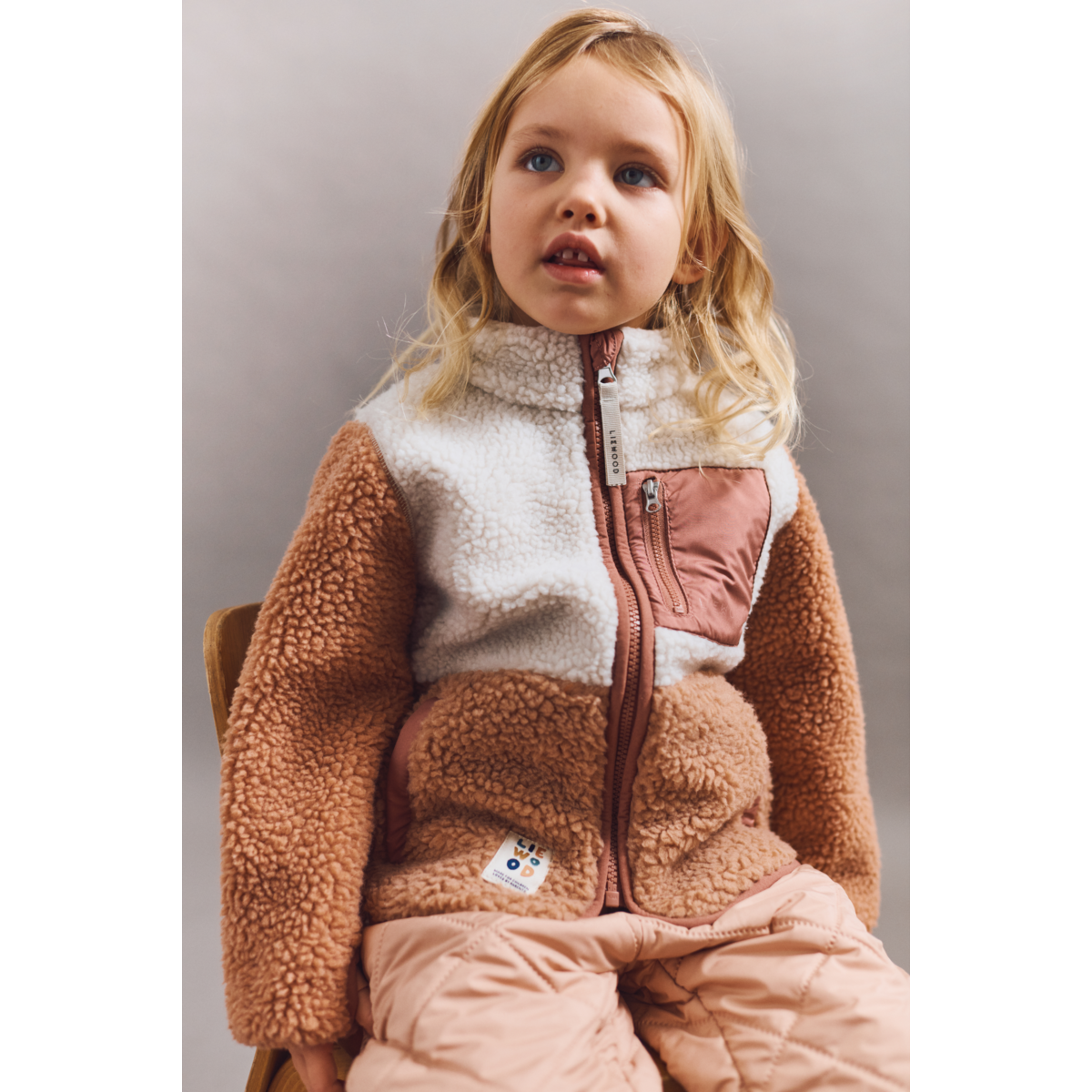 Liewood Veste en Polaire NOLAN - Tuscany rose multi mix - Veste