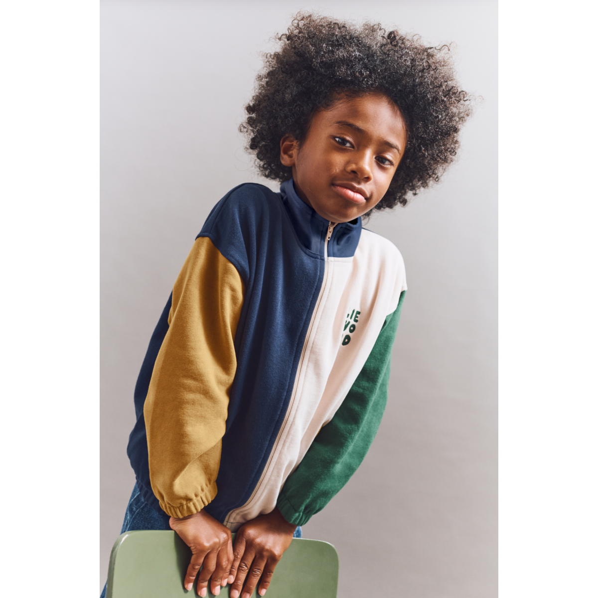 Liewood Sweat-shirt avec Fermeture éclair CASSIUS - Classic navy multi mix - Pull