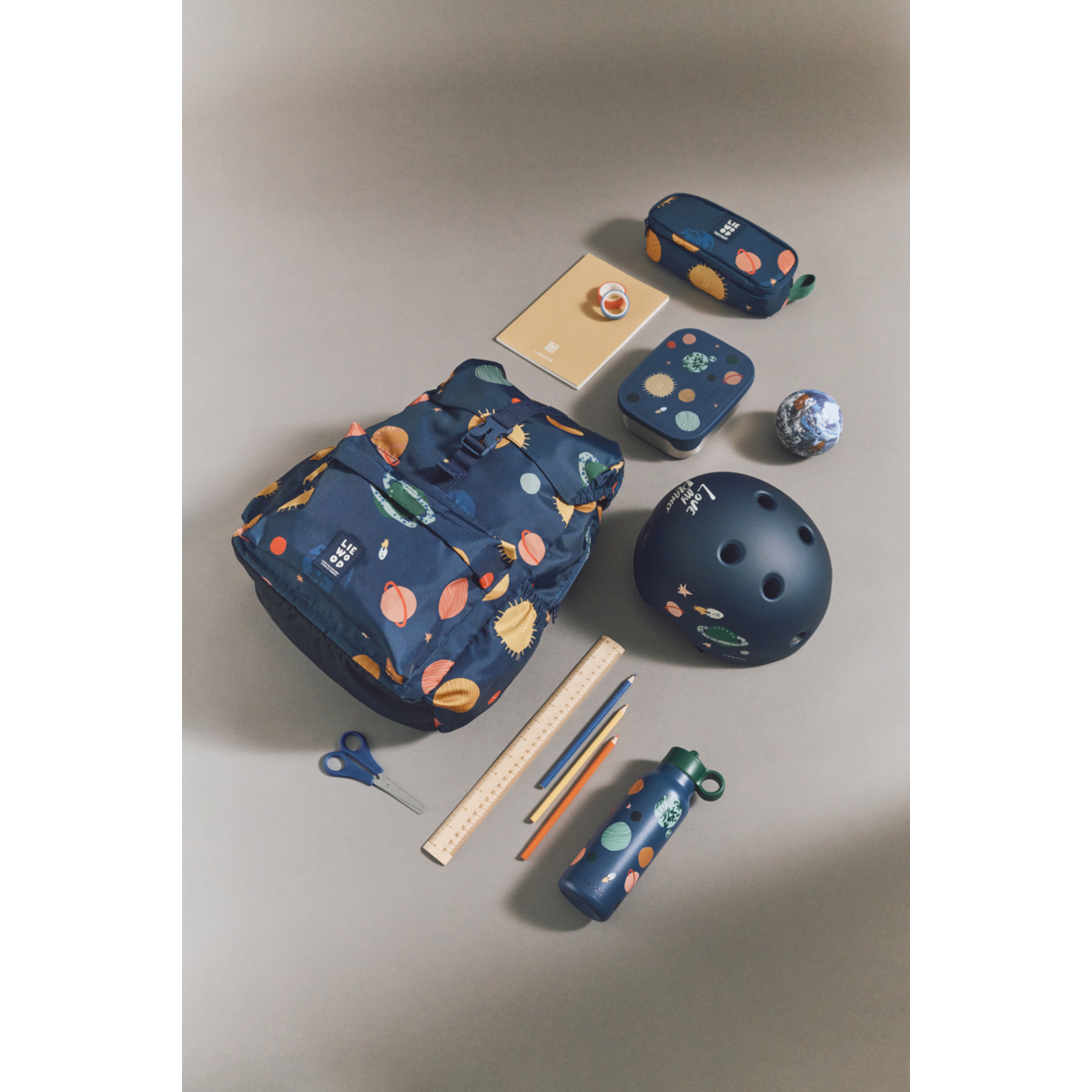 Liewood Boîte à Déjeuner ARTHUR - Universe / Classic navy - Boîte à goûter