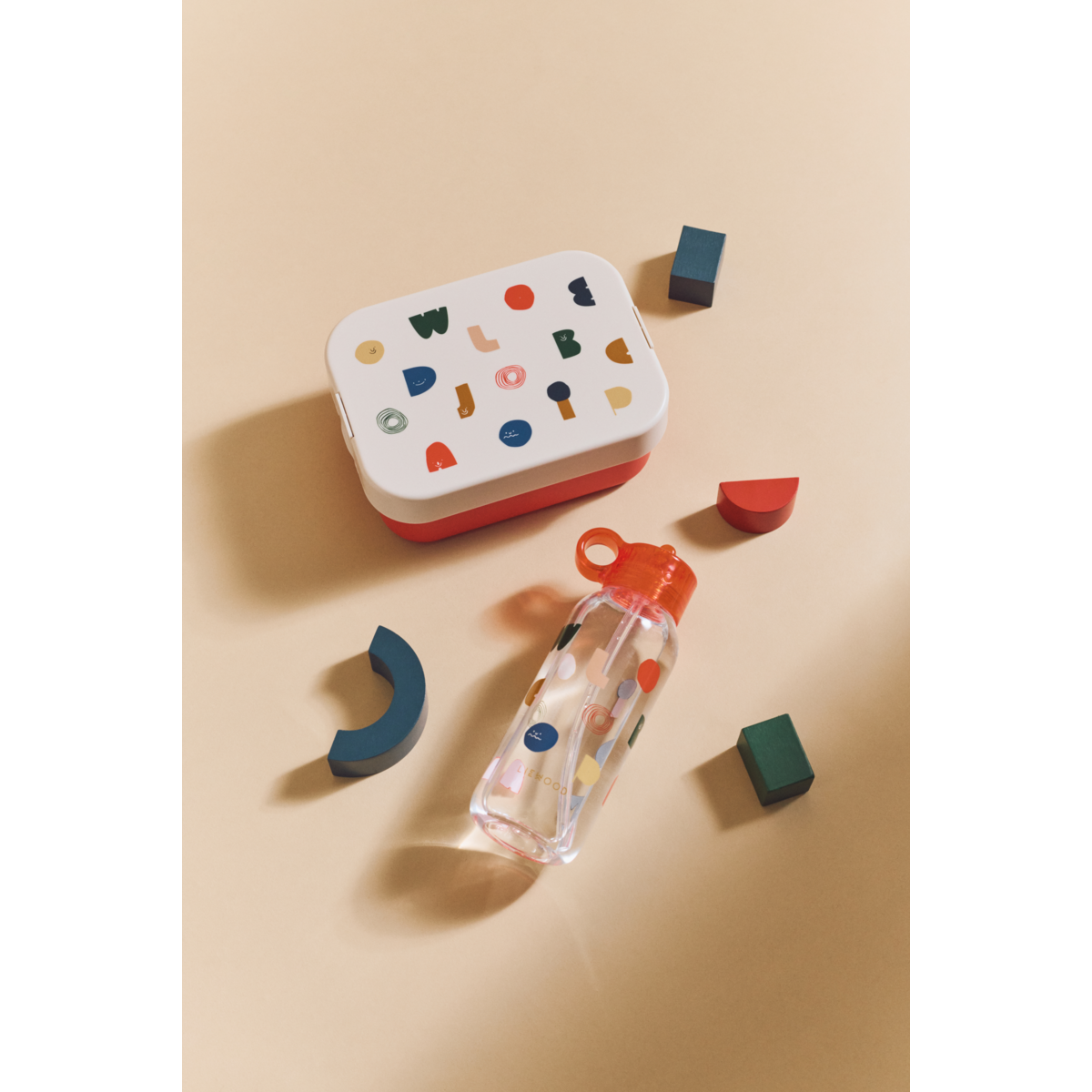 Liewood Coffret Boîte à Déjeuner CHELSEY - Characters / Sandy - Boîte à goûter