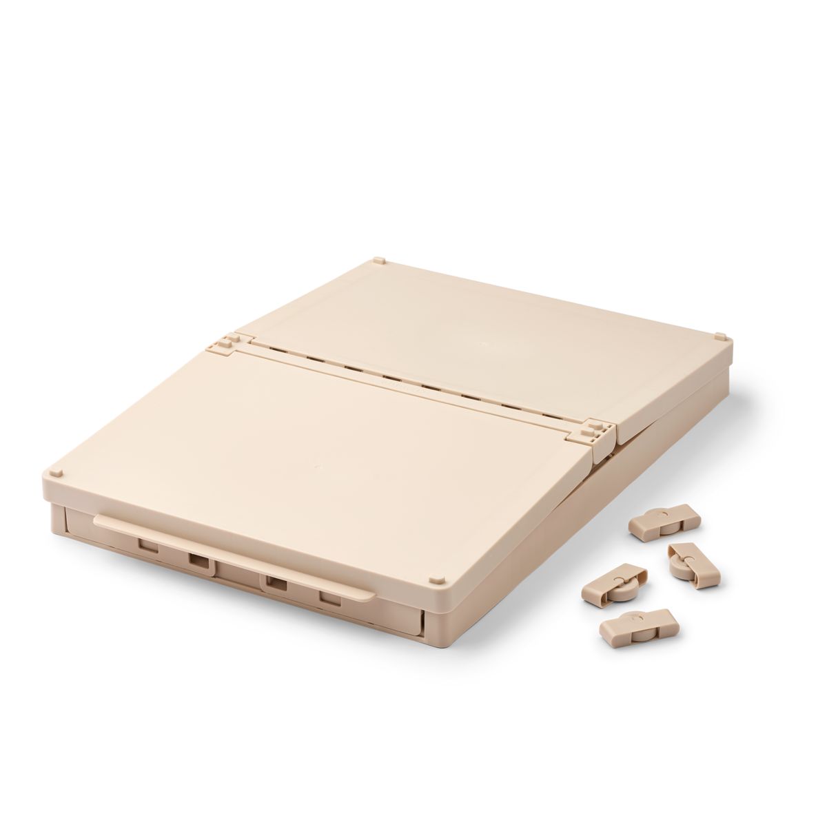 Liewood Boite de rangement sous lit à Roulettes WESTON - Sandy - Boîtes de rangement