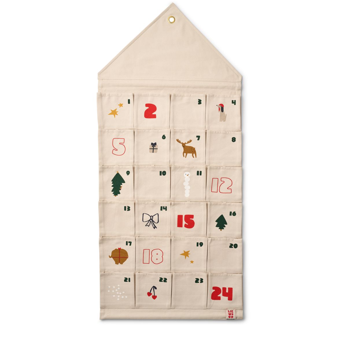 Liewood Babbo Christmas Calendar - Holiday / Sandy - HOLIDAY