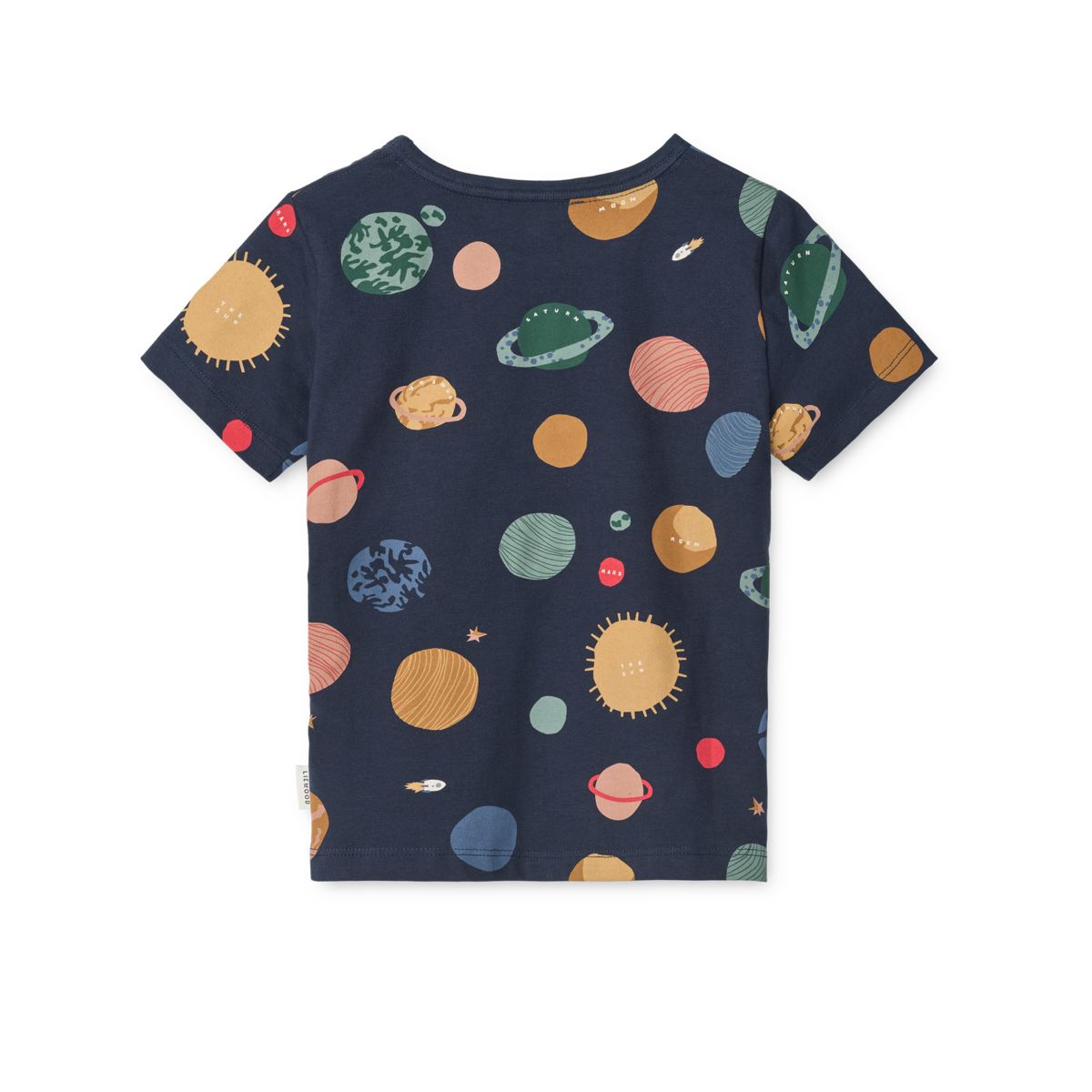 Liewood T-shirt à Manches Courtes APIA - Universe / Classic navy - T-shirt