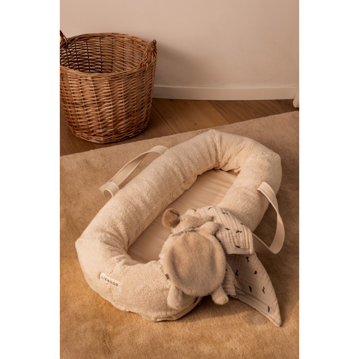 Liewood Langes en Mousseline LEWIS, Lot de 2 - Mini whale / Sandy - Langes en mousseline