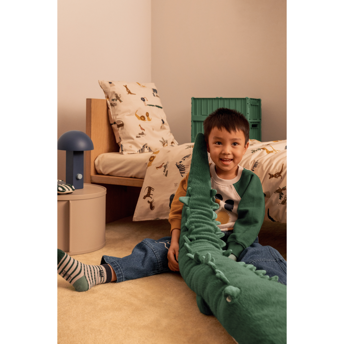 Liewood Linge de Lit Simple CARL 140x200 - All together / Sandy - Linge de lit