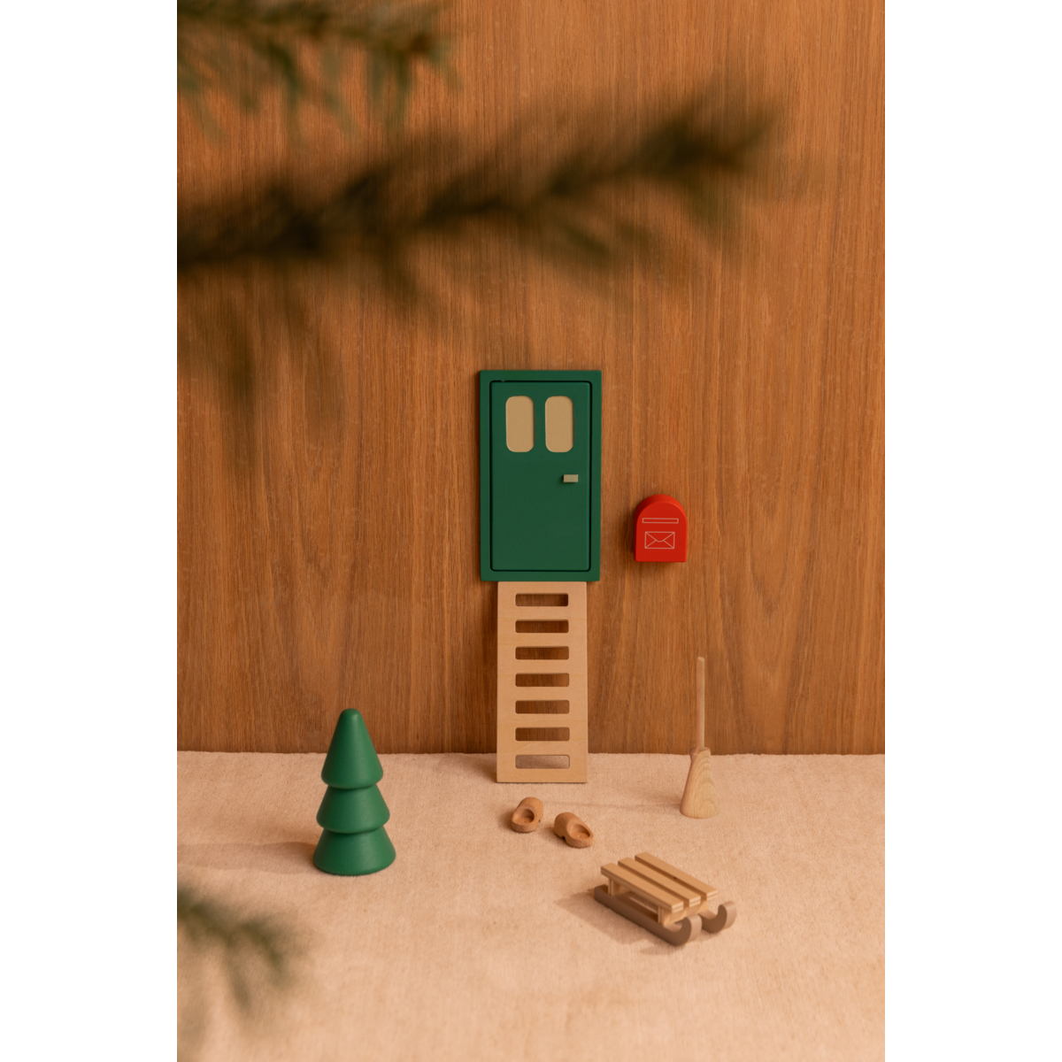 Liewood Porte de Lutin LENA - Garden green multi mix - Noël