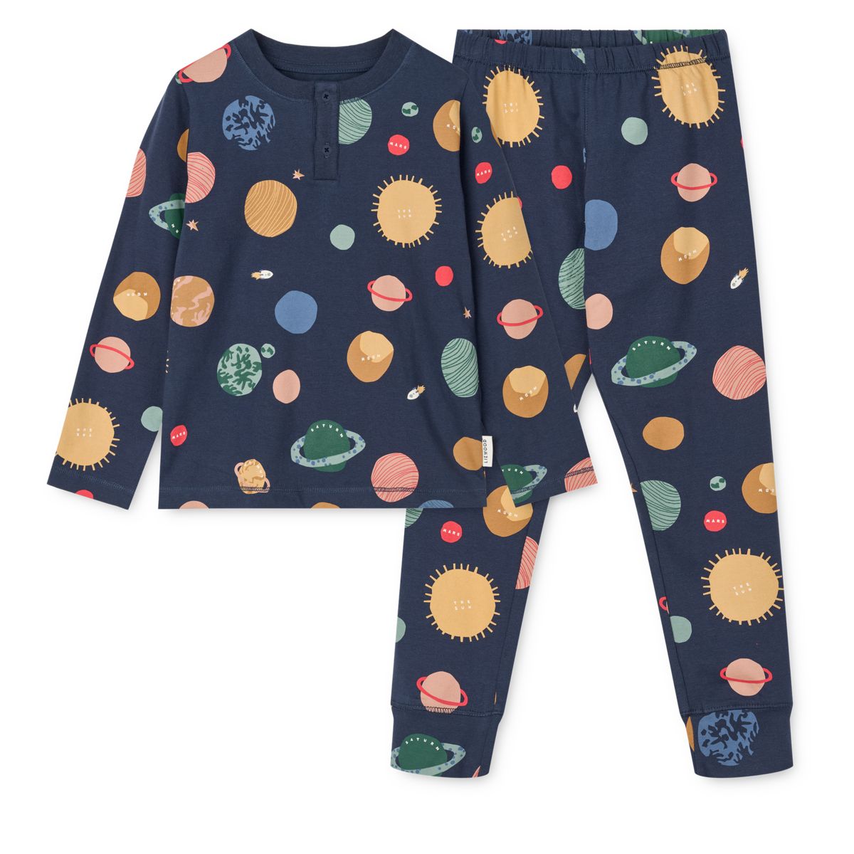 Liewood Ensemble de Pyjama à Imprimé WILHELM - Universe / Classic navy - Ensemble pyjama