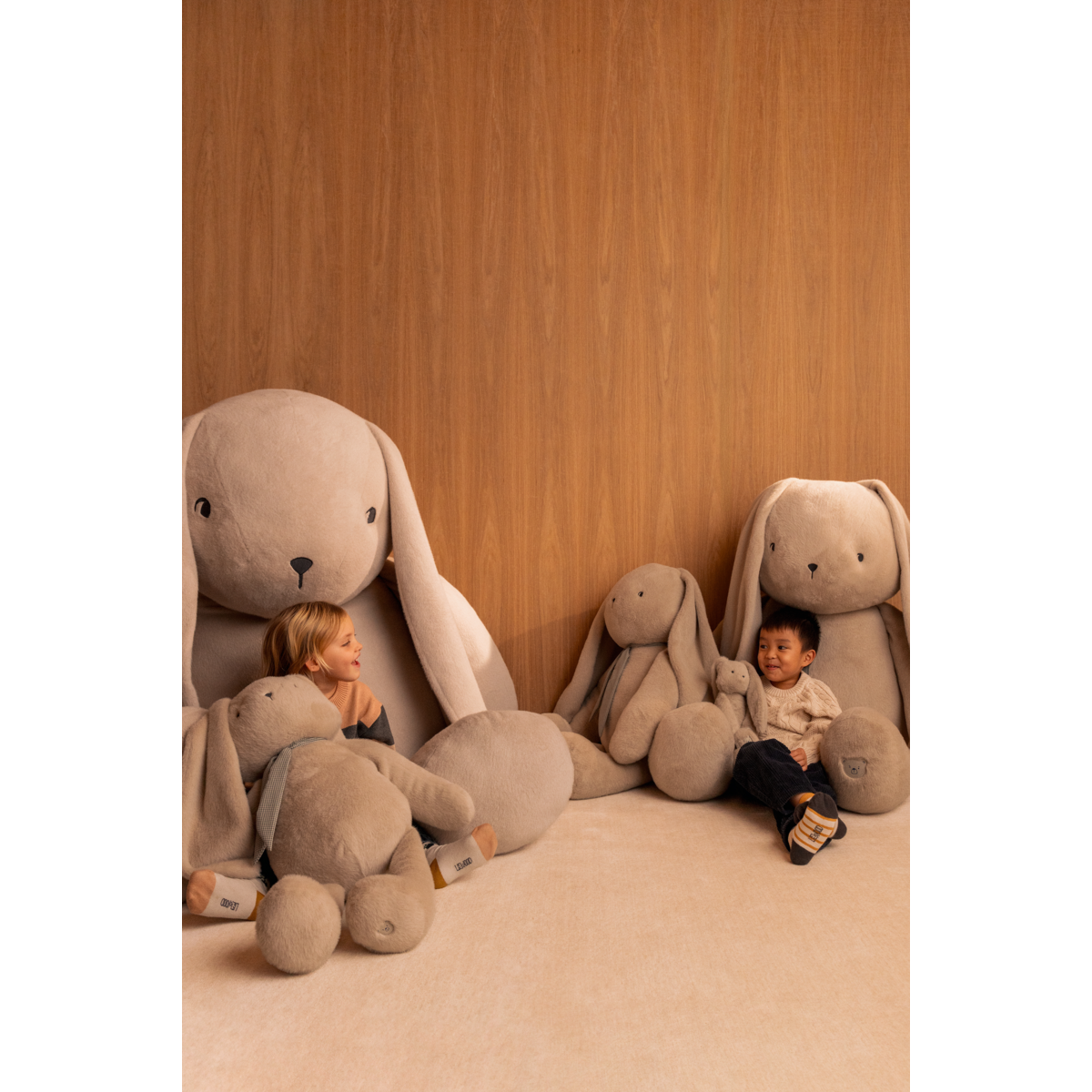 Liewood Peluche Lapin BERNIS - Mist - Teddy