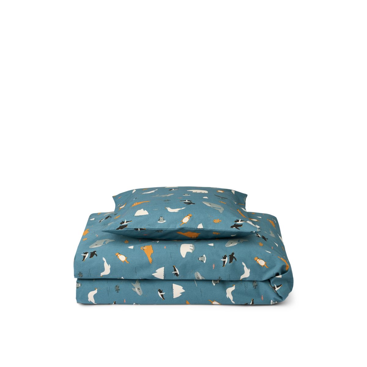 Liewood Linge de Lit pour Bébé CARMEN 70x100 - Arctic Sea / Ocean view - Linge de lit