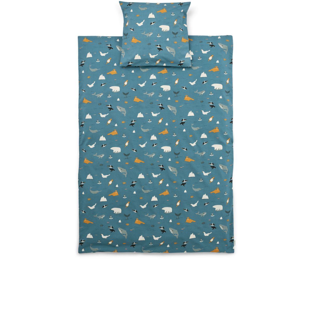 Liewood Linge de Lit INGEBORG 100x135 - Arctic Sea / Ocean view - Linge de lit