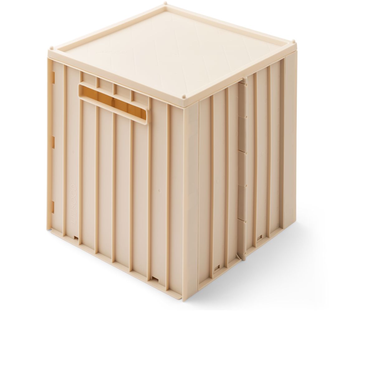 Liewood Boîte de Rangement avec Couvercle ELIJAH - Sandy - Boîtes de rangement