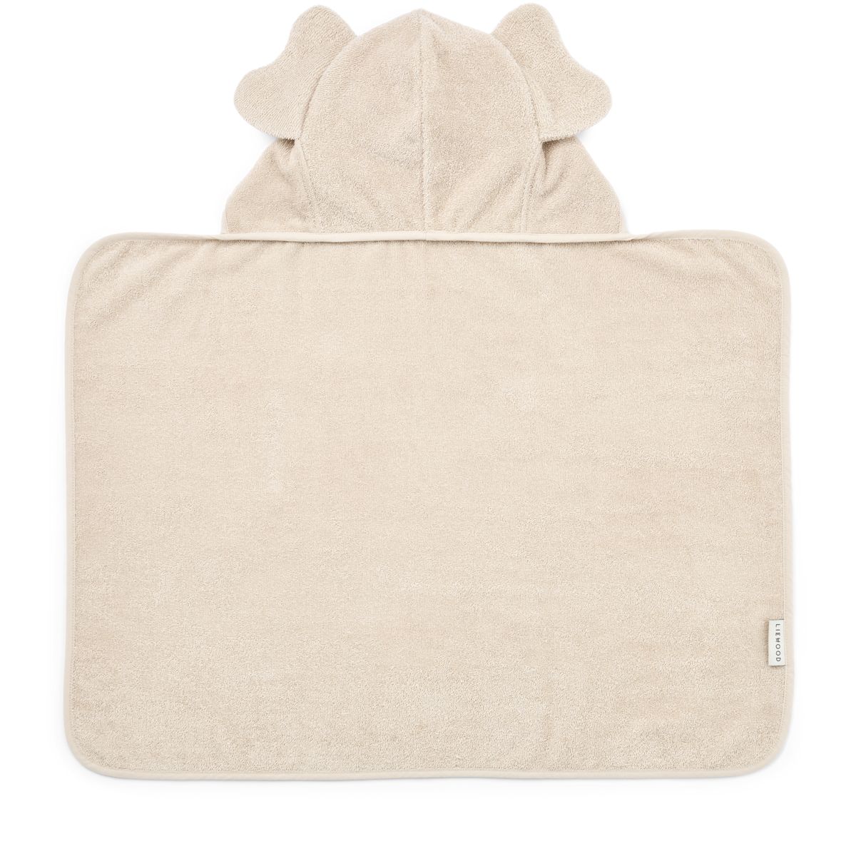 Liewood Serviette de Bain à Capuche pour Bébé VILAS - Sandy - Serviettes / Gants de toilettes