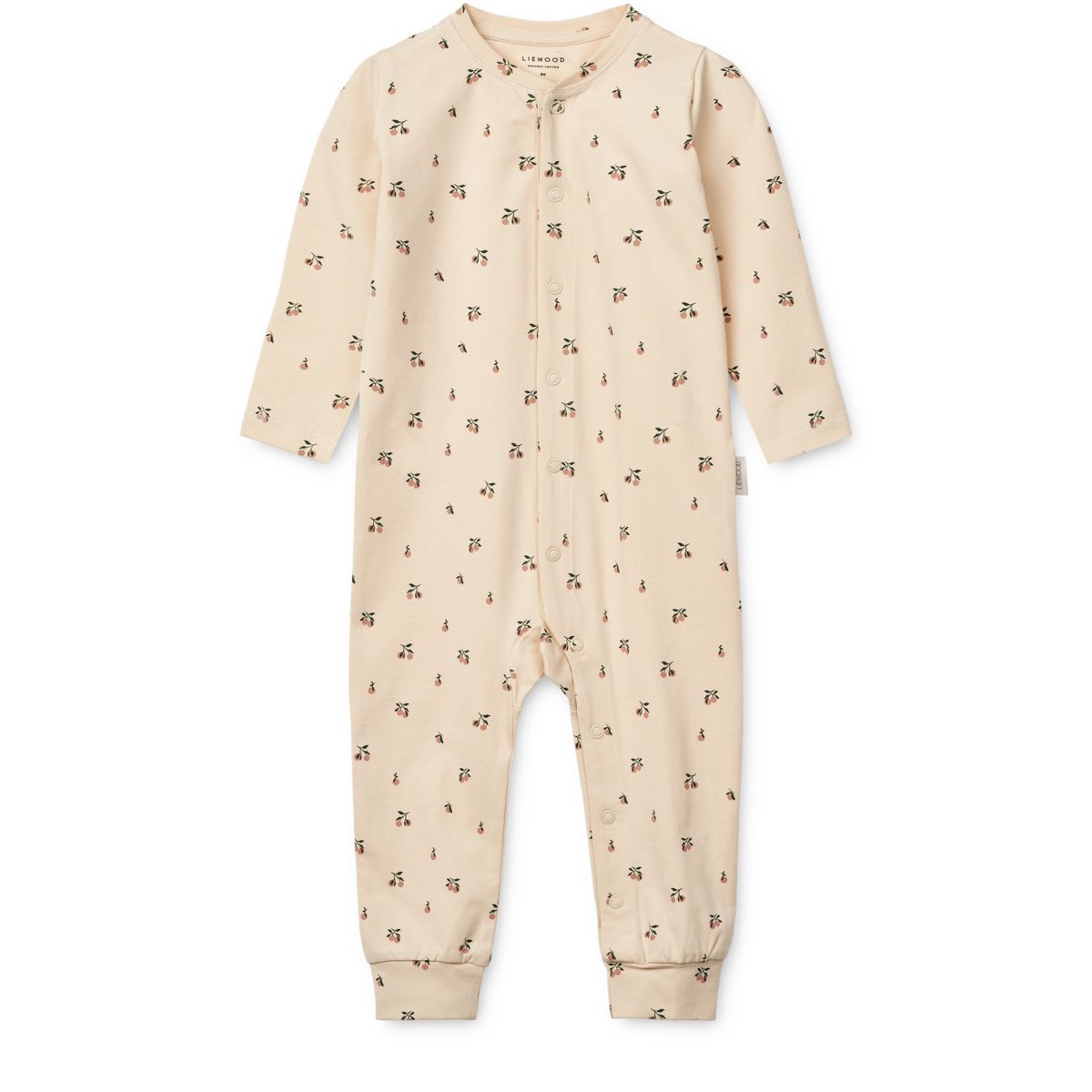 Liewood Combinaison Pyjama à Imprimé BIRK - Peach mini / Sea shell - Combinaison de pyjama