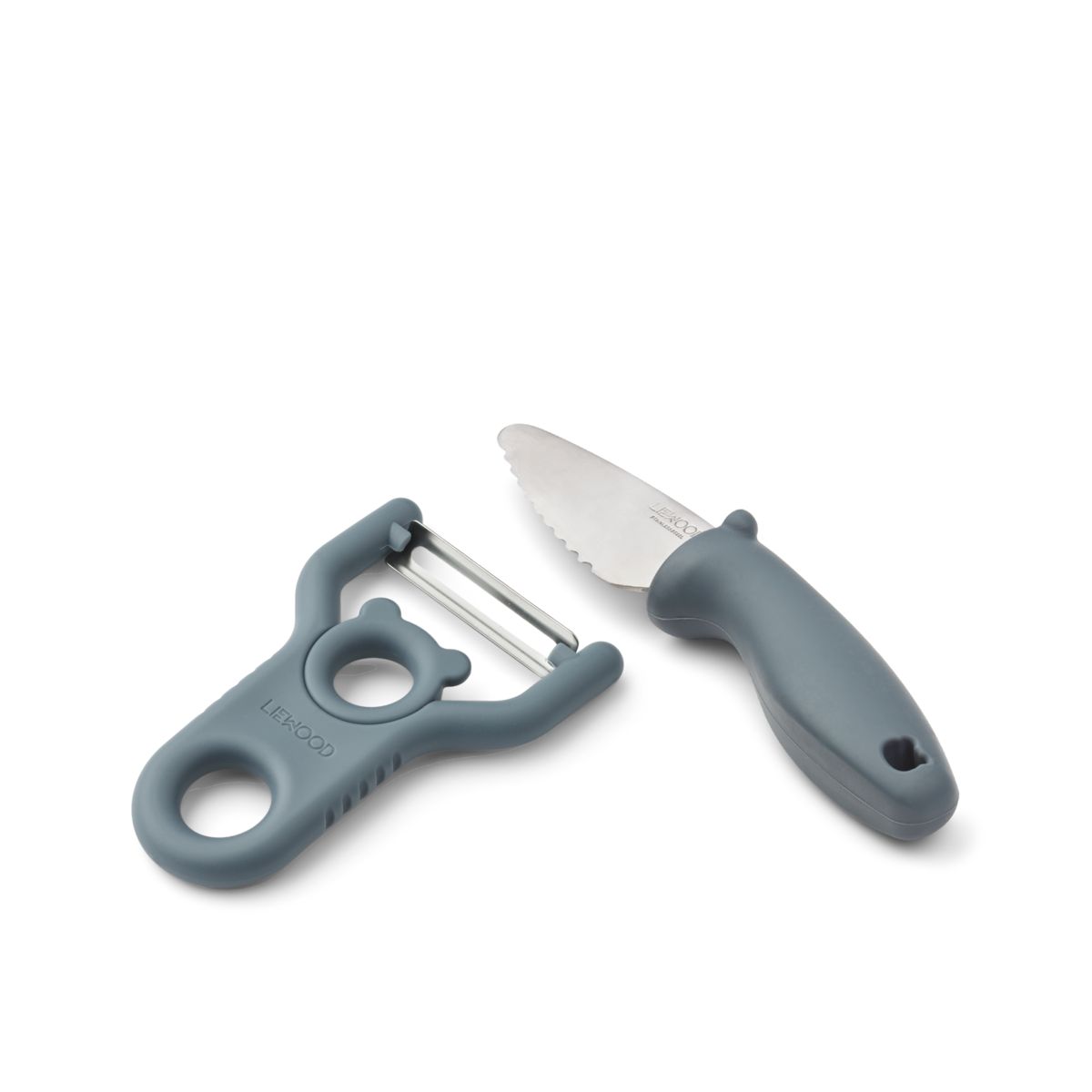Liewood Ensemble Econome et Couteau PERTENSE - Whale blue - CUISINE