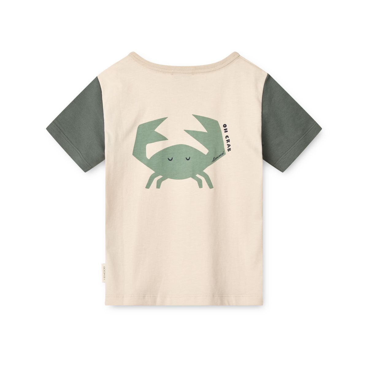Liewood T-Shirt À Imprimé - Oh Crab / Sandy - T-shirt