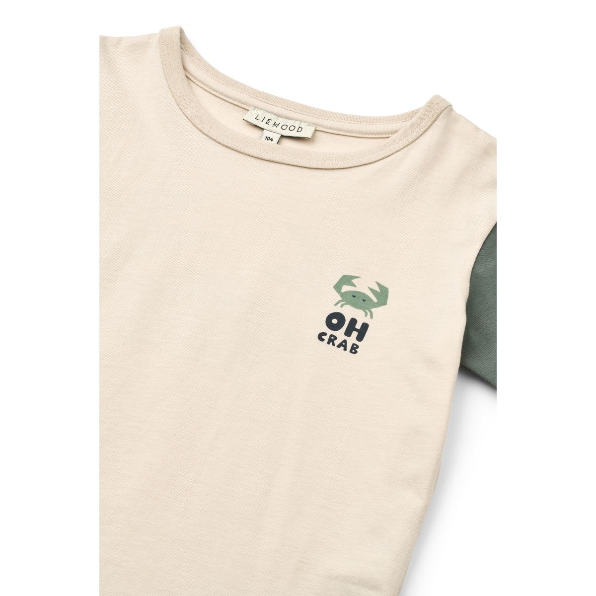 Liewood T-Shirt À Imprimé - Oh Crab / Sandy - T-shirt