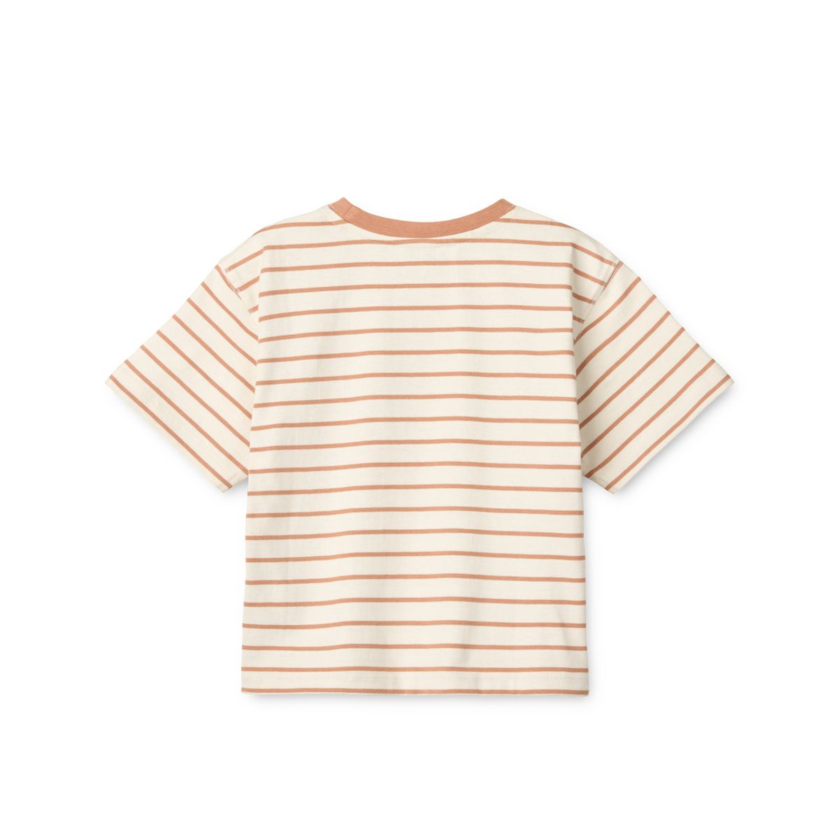 Liewood T-shirt à manches courtes rayé TYLER - Peach / Stripe tuscany rose / creme de la creme - T-shirt