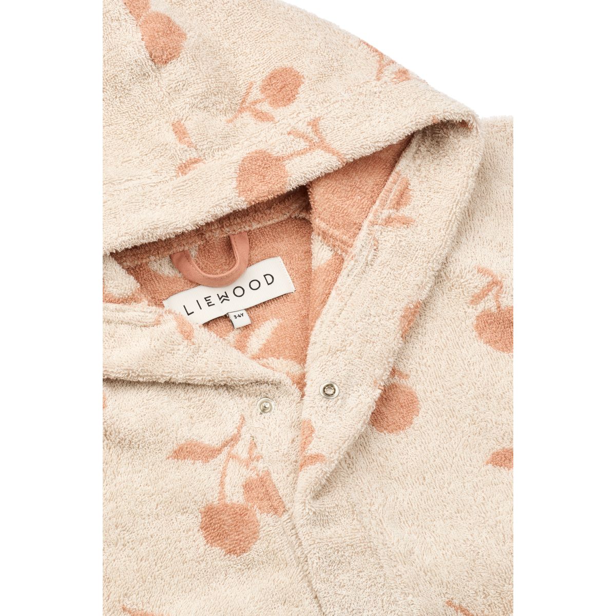 Liewood Peignoir Lilana - Peach / Sea shell - Serviettes / Gants de toilettes