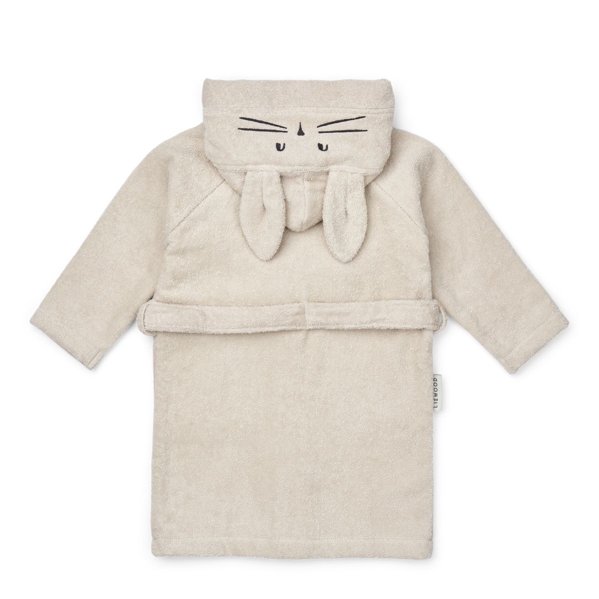 Liewood Peignoir Lily Lapin - Sandy - Serviettes / Gants de toilettes