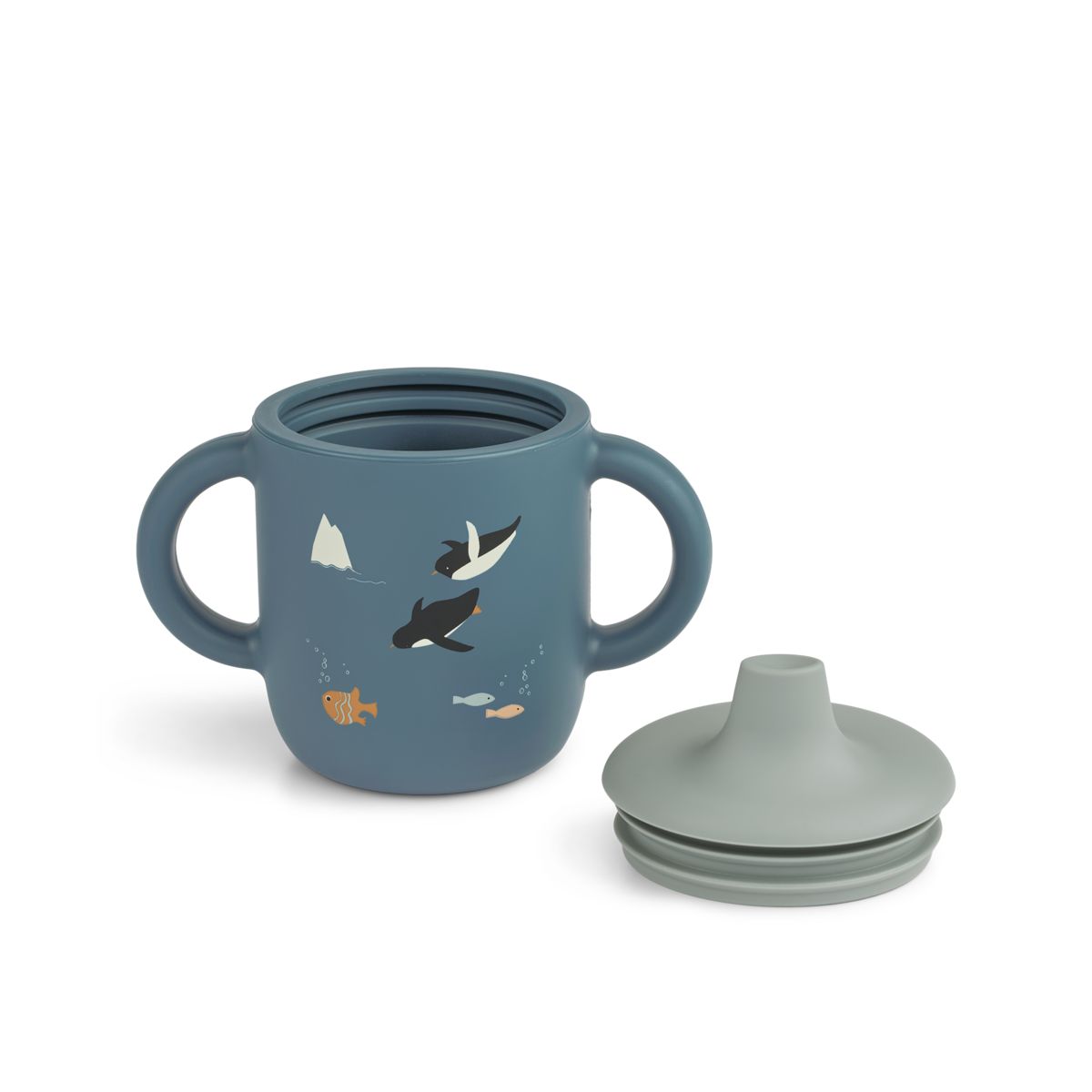 Liewood NEIL Sippy Cup - Arctic Sea / Ocean view - CUP