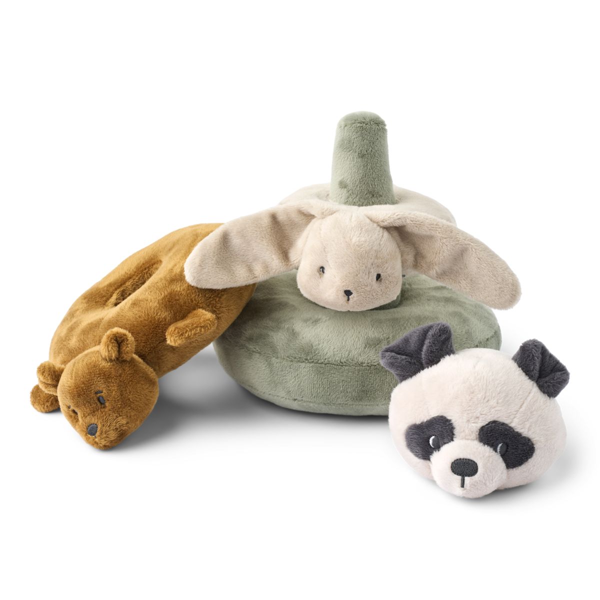 Liewood Tour à Empiler en Peluche SANNIE - Sandy multi mix - Hochet