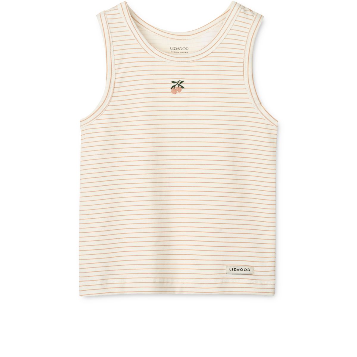 Liewood Débardeur FARIS, Lot de 2 - Mini peach sea shell / stripe mix - Débardeur